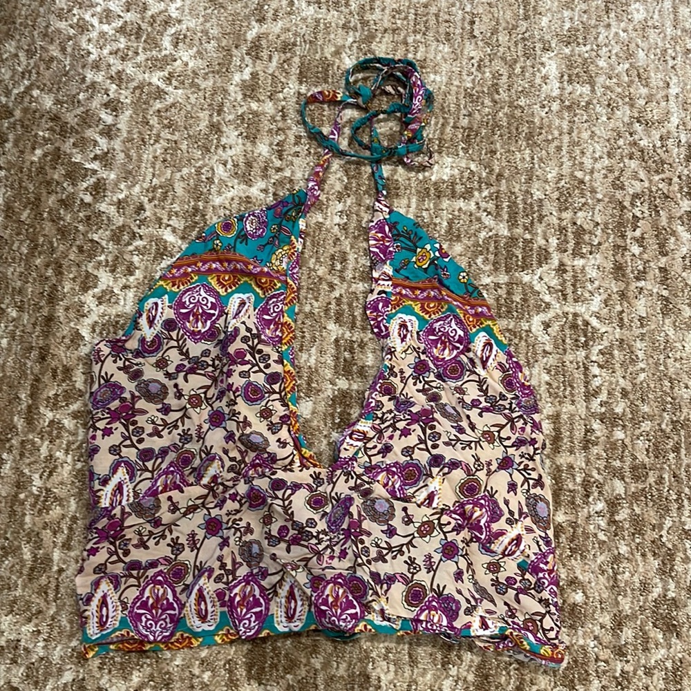 Thailand Scarf Halter Top